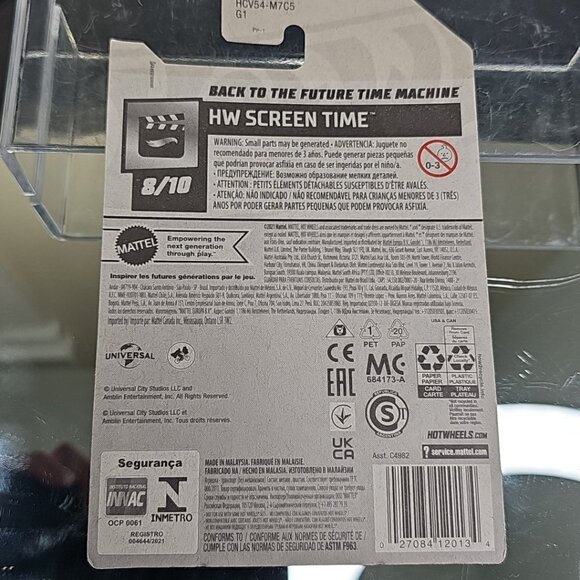 Hot Wheels DeLorean Time Machine  HW Screen Time 167/250 Back to the Future - Picture 4 of 6
